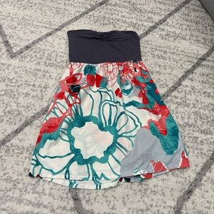 Y2K Roxy strapless dress